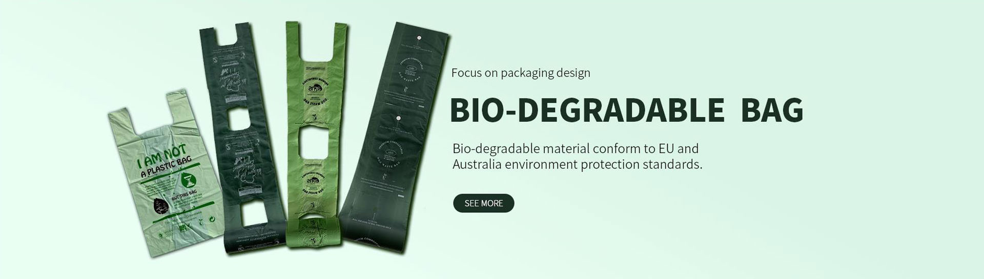 PLA COMPOSTABLE BAG