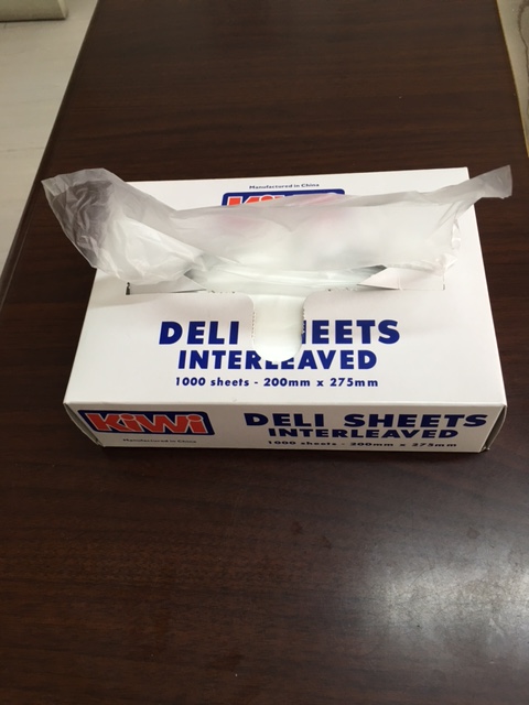 DELI SHEET